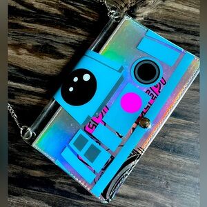 R2D2 Chainlink Strap Clutch